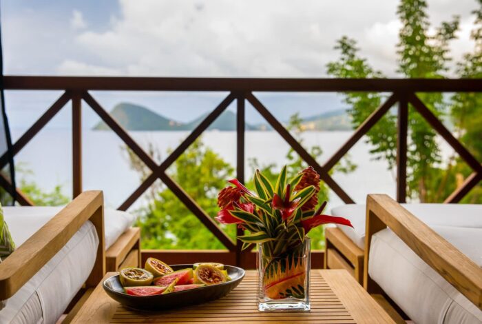 0610 Relaxing Seaview Secret Bay Dominica